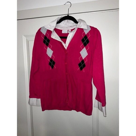 Kim Rogers Women’s Pink Sweater‎ - Picture 1 of 9